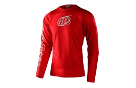 Джерсі TLD SKYLINE LS CHILL JERSEY [ICONIC FIERY RED] LG