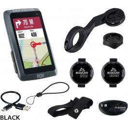 Велокомп'ютер ROX 12.1 EVO Sensor Set Gray Sigma Sport Велокомп'ютер ROX 12.1 EVO Sensor Set Gray Sigma Sport