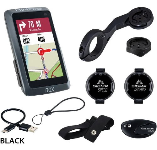 Велокомп'ютер ROX 12.1 EVO Sensor Set Gray Sigma Sport Велокомп'ютер ROX 12.1 EVO Sensor Set Gray Sigma Sport