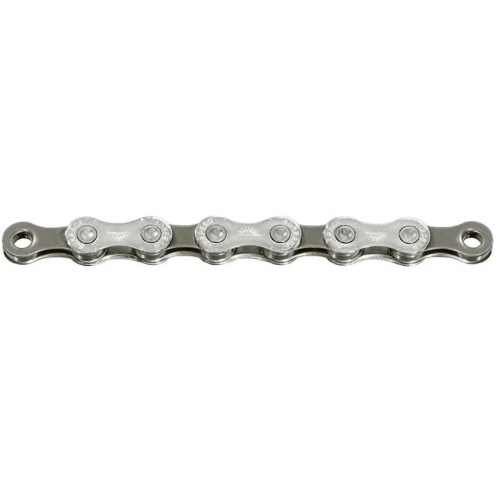 Ланцюг 126 л. SUN RACE CNU11A 9/10/11-шв. Silver+Gray 1/2"x11/128" Ланцюг 126 л. SUN RACE CNU11A 9/10/11-шв. Silver+Gray 1/2"x11/128"