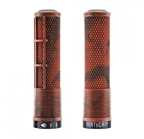 Гріпси DMR DeathGrip2 Thick Flangeless [Brown Marble]