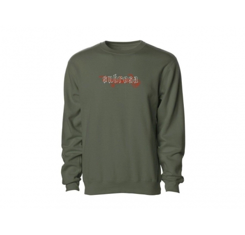 Світшот SUBROSA Knife Fight Crew Sweater Army Green XL