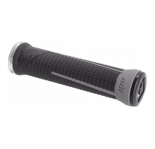 Гріпси ODI AG-1 Signature Black/Graphite w/ Silver clamps (чорно-графітові зі срібними замками) Гріпси ODI AG-1 Signature Black/Graphite w/ Silver clamps (чорно-графітові зі срібними замками)
