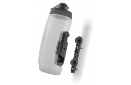 Фляга з конектором та базою FIDLOCK TWIST bottle 590мл., прозорий / білий