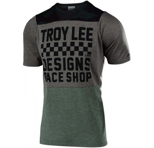 Джерсі TLD Skyline S/S Jersey Checker [Camo/HTR Taupe]  L
