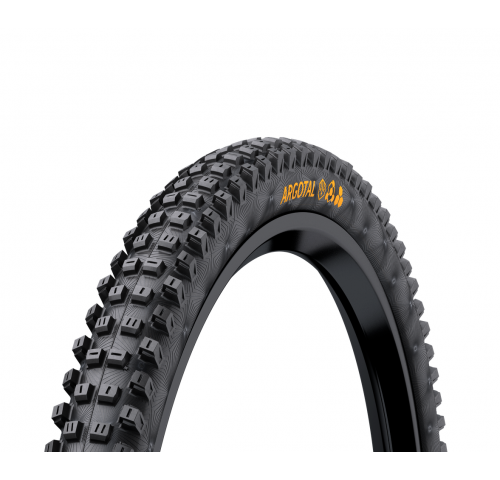 Покрышка бескамерная Continental Argotal Enduro Soft 27.5 x 2.40 чёрная складная skin
