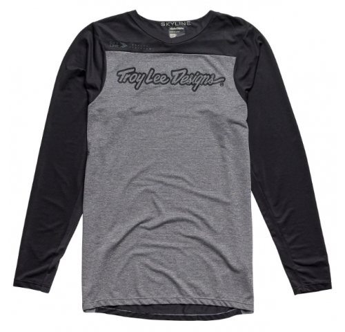 Джерсі TLD SKYLINE LS JERSEY SIGNATURE HEATHER [Grey/BLACK] SM