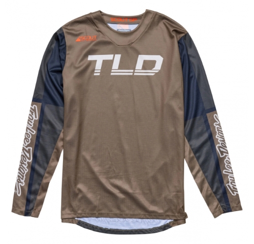 Мото джерси TLD Scout GP Jersey RECON [GRAVEL/BEETLE] XL