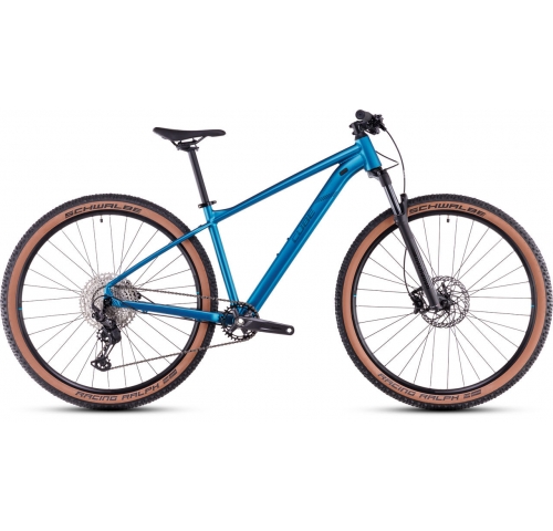 Велосипед 29" Cube Reaction Pro 2025 metallicteal´n´holo XL