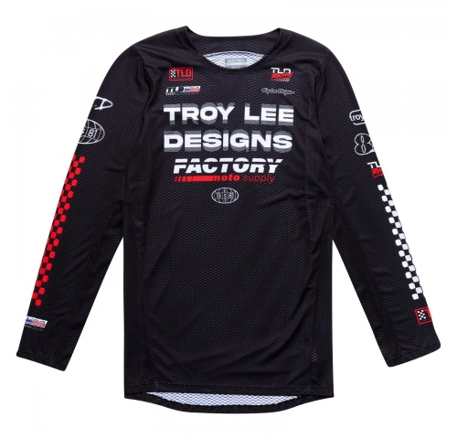 Мото джерсі TLD GP PRO AIR JERSEY; FACTORY [BLACK] M