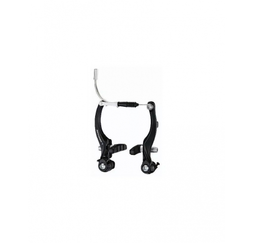 Тормоза Longus V-Brake Al, 108мм, чорний + направл. трубка