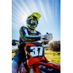Мото рукавички TLD GP PRO GLOVE; FRAMEWORK [BLACK / CYAN] S