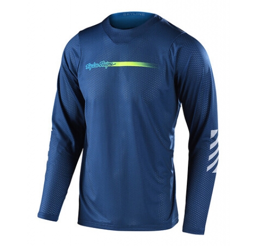 Джерсі TLD SKYLINE AIR LS JERSEY [CHANNEL DARK SLATE BLUE] S