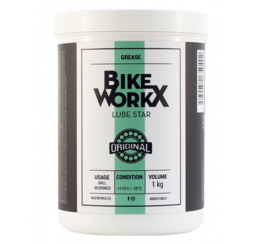 Густе мастило BikeWorkX Lube Star Original банка 1 кг.