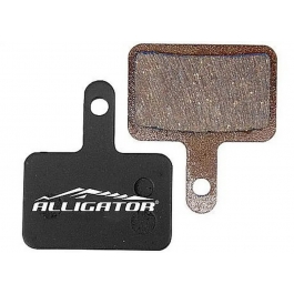 Колодки гальмівні Alligator для Shimano M525/M475 напівметал 2 шт в упаковці