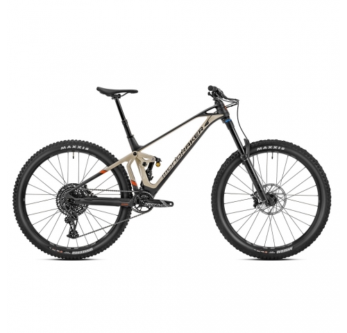 Велосипед MONDRAKER SUPER FOXY CARBON R 29" T-M, Carbon / Desert Grey / Orange (2023/2024)