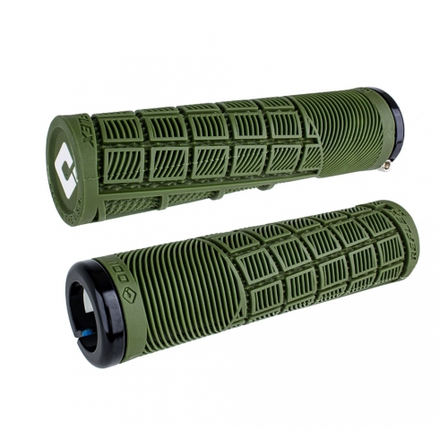 Гріпси ODI Reflex XL v2.1 Lock-On MTB Closed End 135mm Army Green