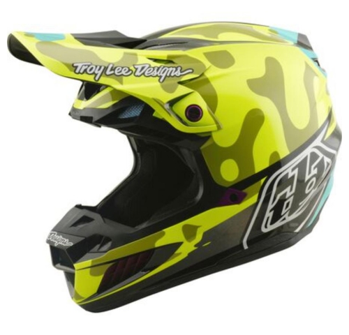 Мотошолом TLD SE5 ECE COMPOSITE HELMET; MYTH [FLO YELLOW]] XL