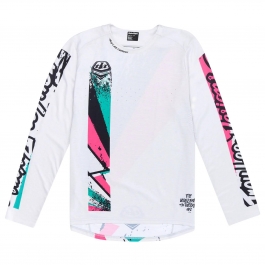 Джерсі TLD SPRINT JERSEY; FULL PULL [CHALK] M