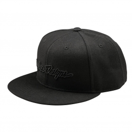 Кепка TLD FLAT BILL SNAPBACK; SIGNATURE [BLACK / BLACK] OSFA