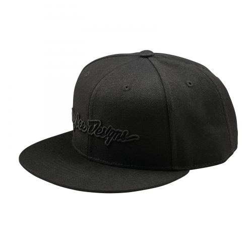 Кепка TLD FLAT BILL SNAPBACK; SIGNATURE [BLACK / BLACK] OSFA