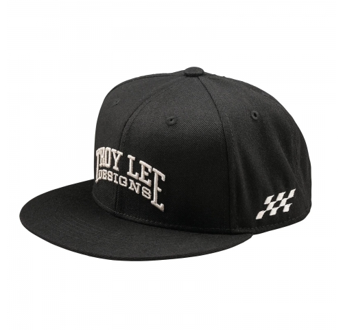 Кепка TLD FLAT BILL SNAPBACK; SCHOLAR [BLACK] OSFA