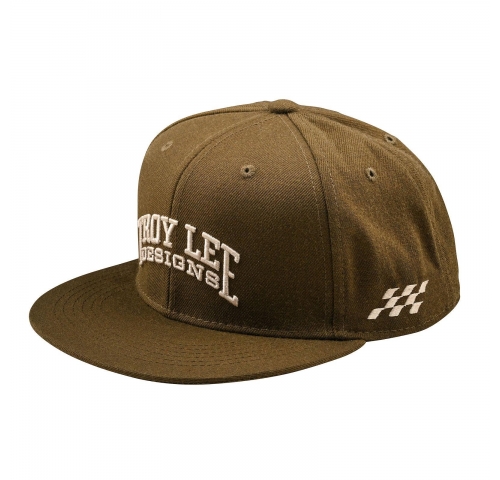 Кепка TLD FLAT BILL SNAPBACK; SCHOLAR [OLIVE] OSFA
