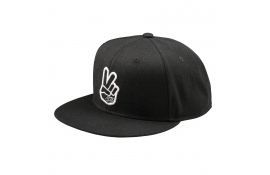 Кепка TLD FLAT BILL SNAPBACK; PEACE [BLACK] OSFA