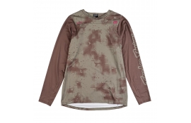 Джерсі TLD SKYLINE CHILL JERSEY SCATTERED [OLIVE] LG