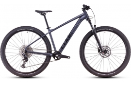 Велосипед 27.5" Cube Attention Pro metallicgrey´n´black S