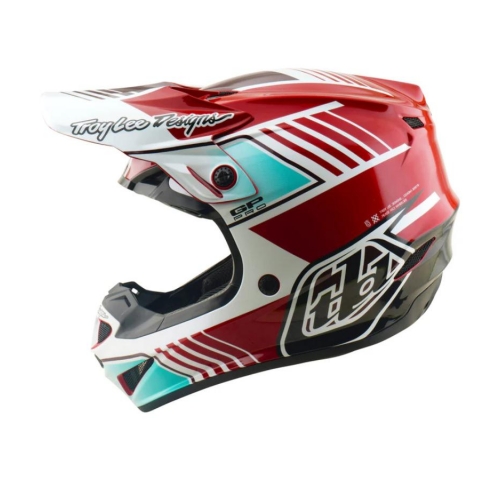 Мотошолом TLD GP PRO HELMET; SEGMENT [RED] S