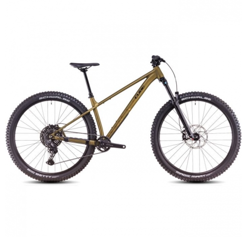 Велосипед 27.5" Cube Reaction TM ONE S goldenlime n black