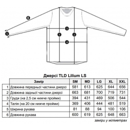 Джерсі TLD WMNS LILIUM LS JERSEY [Lilac] S