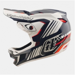 Вело шолом D4 POLYACRYLITE HELMET; QUALIFER [BLUE/WHITE] M