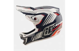Вело шолом D4 POLYACRYLITE HELMET; QUALIFER [BLUE/WHITE] M