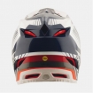 Вело шолом D4 POLYACRYLITE HELMET; QUALIFER [BLUE/WHITE] M
