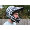 Вело шолом D4 POLYACRYLITE HELMET; QUALIFER [BLUE/WHITE] M