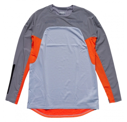 Мото джерси TLD Scout SE Jersey Systems [GRAY/NEON ORANGE] 2X
