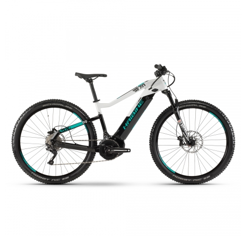 Электровелосипед Haibike SDURO HardNine 7.0 i500Wh Deore 19 HB YCS 29", рама M, черно-серо-бирюзовый