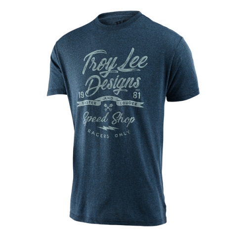 Футболка TLD Widow Maker Tee [Indigo/Black Heather] розмір XL