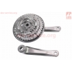 Шатуни SHIMANO "квадрат" 165мм, 42.34.24T MTB, алюмінієві, чорні FC-TY501 Шатуни SHIMANO "квадрат" 165мм, 42.34.24T MTB, алюмінієві, чорні FC-TY501