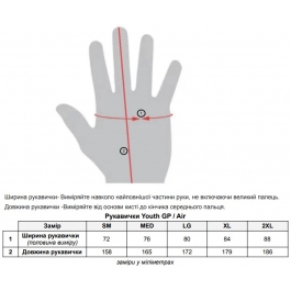 Рукавички TLD YOUTH AIR GLOVE [BLUE] L
