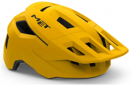 Шолом MET SHELTER  L ( 58-61 ) вогняно-жовтий/мат