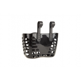 Кошик дитячий пластиковий на кермо ONRIDE Pony Maxi чорний для велосипедів 16-20"