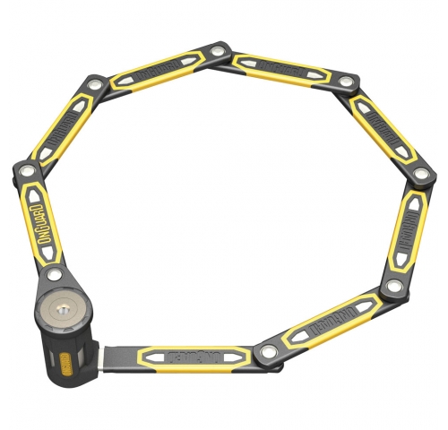 Замок складаний Onguard K9 Heavy Duty, 112см, прогумований, 4 ключа + 1 з підсвіткою