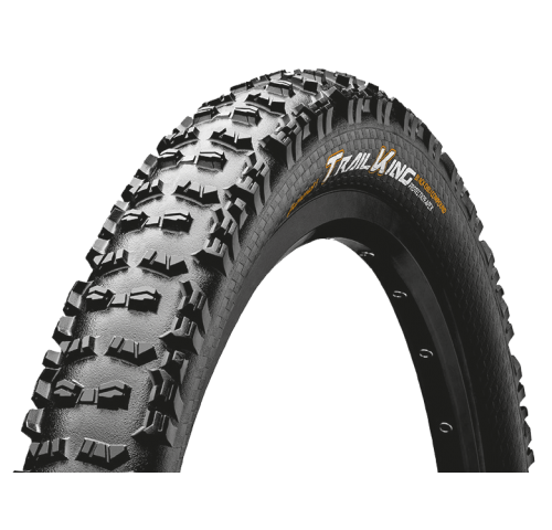 Покрышка бескамерная Continental Trail King ShieldWall, 27.5 x 2.60, черная, складная