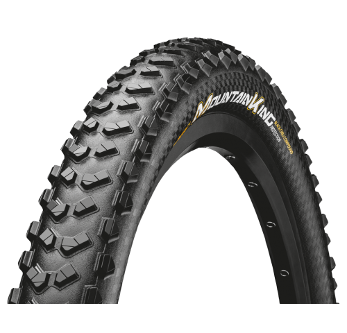 Покрышка бескамерная Continental Mountain King ShieldWall, 27.5 x 2.60, черная, складная