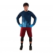 Джерсі TLD SKYLINE AIR LS JERSEY [FADES DARK SLATE BLUE] M