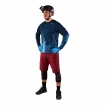 Джерсі TLD SKYLINE AIR LS JERSEY [FADES DARK SLATE BLUE] M