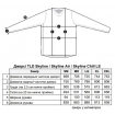 Джерсі TLD SKYLINE AIR LS JERSEY [FADES DARK SLATE BLUE] M